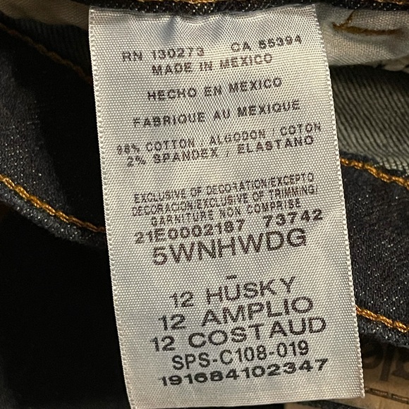 WRANGLER | Classic Boot Flex Husky Dark Wash Jeans - Picture 8 of 9